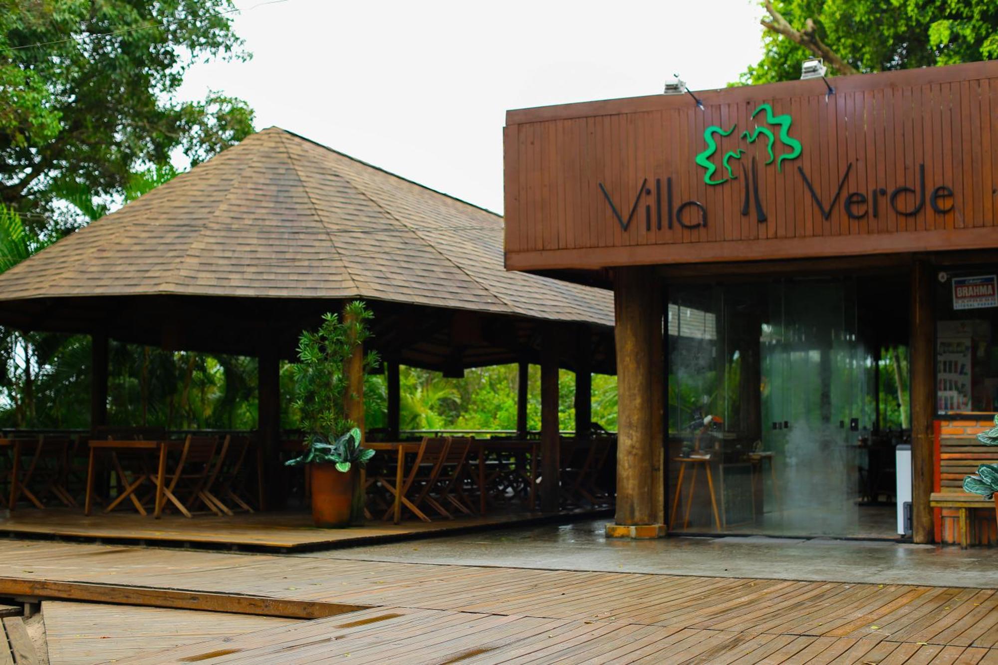 Pousada Villa Verde - Frente Para A Praia Do Farol 일랴 두 멜 외부 사진